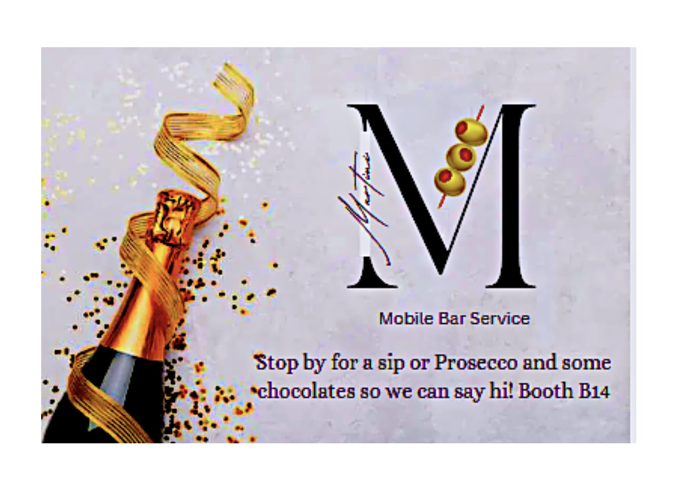 Exhibitor Spotlight: Martini Mobile Bar Service