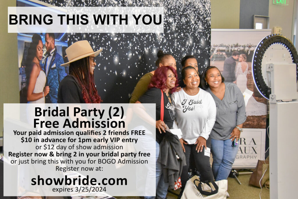 Bridal Party (2): Free Admission