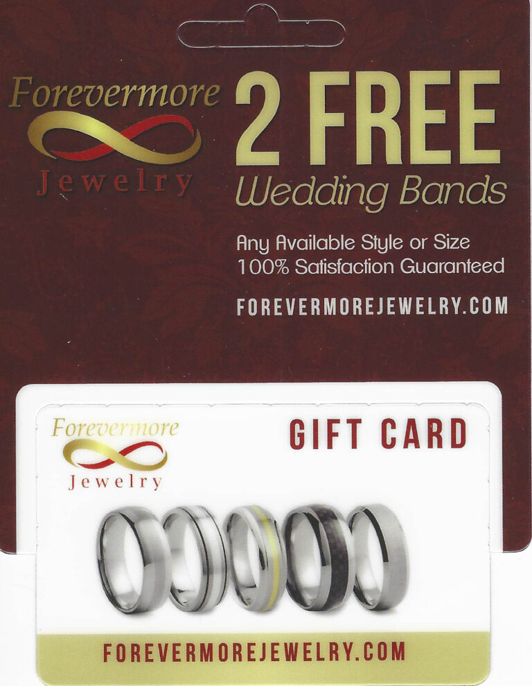 Get your 2 free wedding bands!