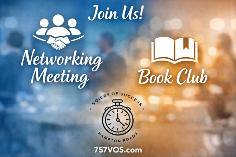 Voices of Success Networking Meeting and Book Club
