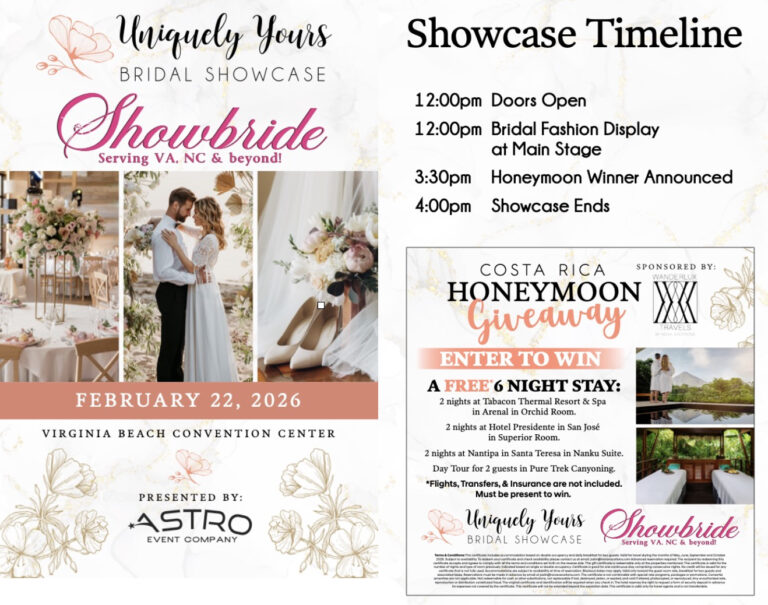 Sneak Peak to tomorrow’s program at the Virginia Beach Convention Center on Feb. 22, 2026