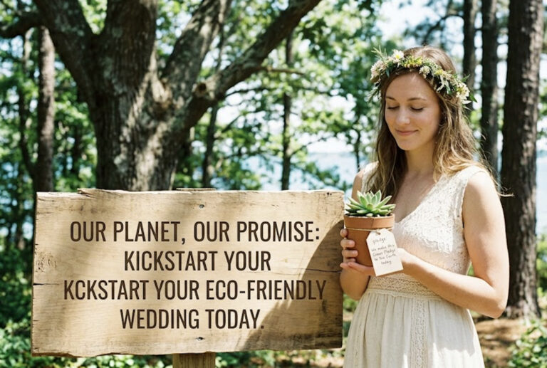 Happy Earth Day: Sustainable Advice for Brides-to-Be on Their Wedding Day