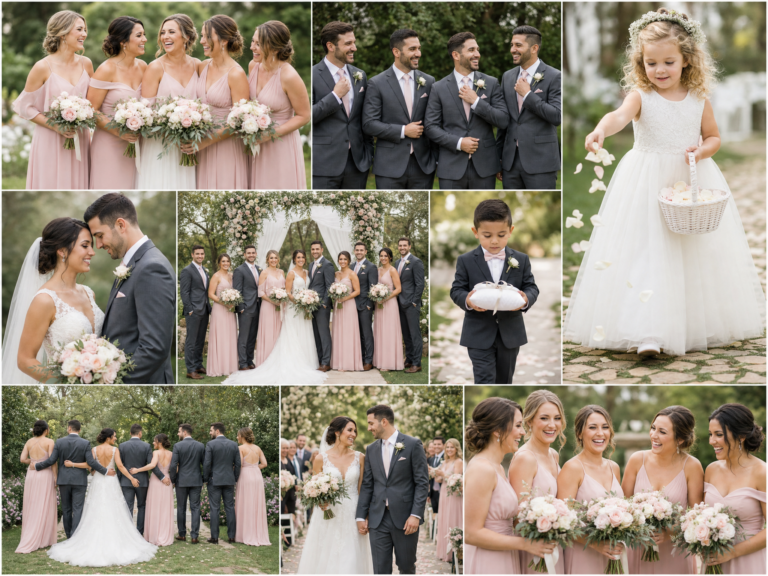 Have you ever questioned whether “Bridal Party” and “Wedding Party” refer to the same thing? 