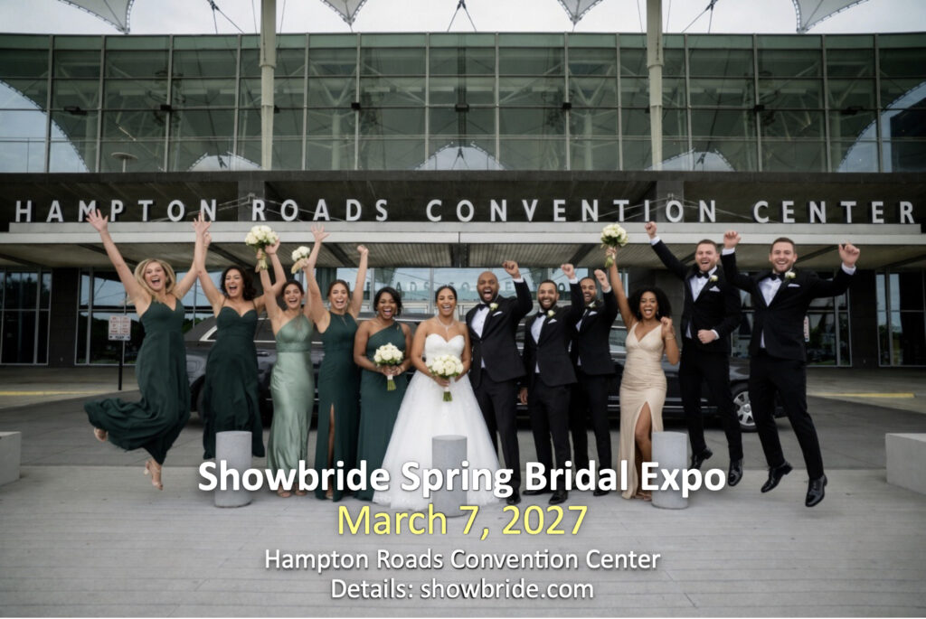Showbride March 7, 2027 Hampton Roads Show Banner