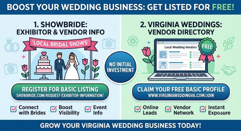 Are You Listed Yet? How to Showcase Your Wedding Business for Free Online