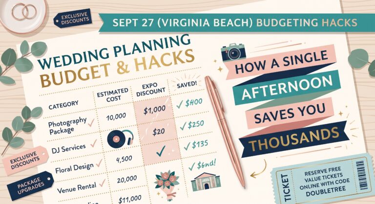 How a Single Afternoon at a Bridal Expo Saves You Thousands