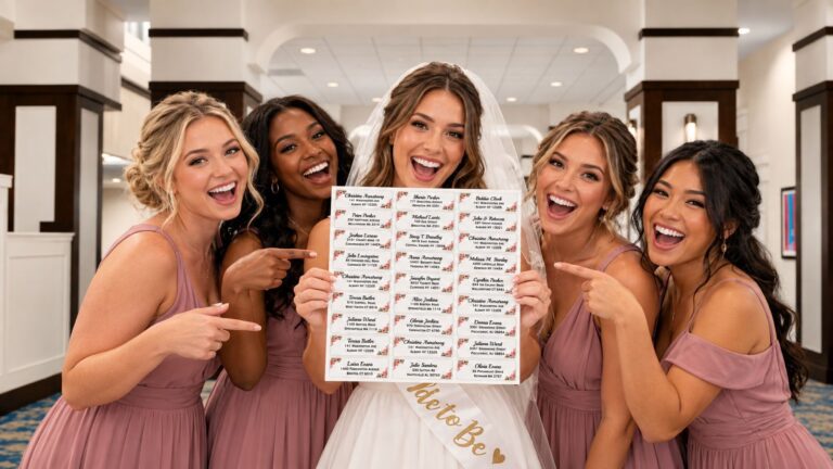 Tips Before Attending the Williamsburg Bridal Expo: Bring Printed Address Labels