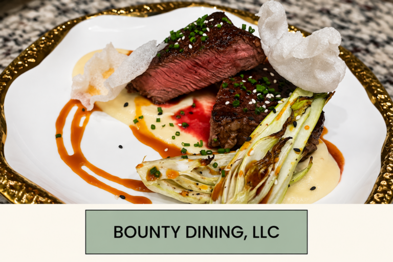Exhibitor Spotlight: Craft an Unforgettable Wedding Menu with Bounty Dining at the Williamsburg Bridal Expo