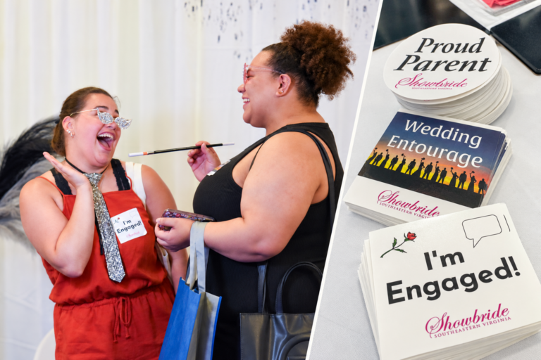 Celebrate Your Engagement with an “I’m Engaged” Sticker at the Williamsburg Bridal Expo
