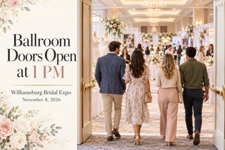 1:00 PM Grand Ballroom Opening: Step Inside the Ultimate Wedding Planning Experience
